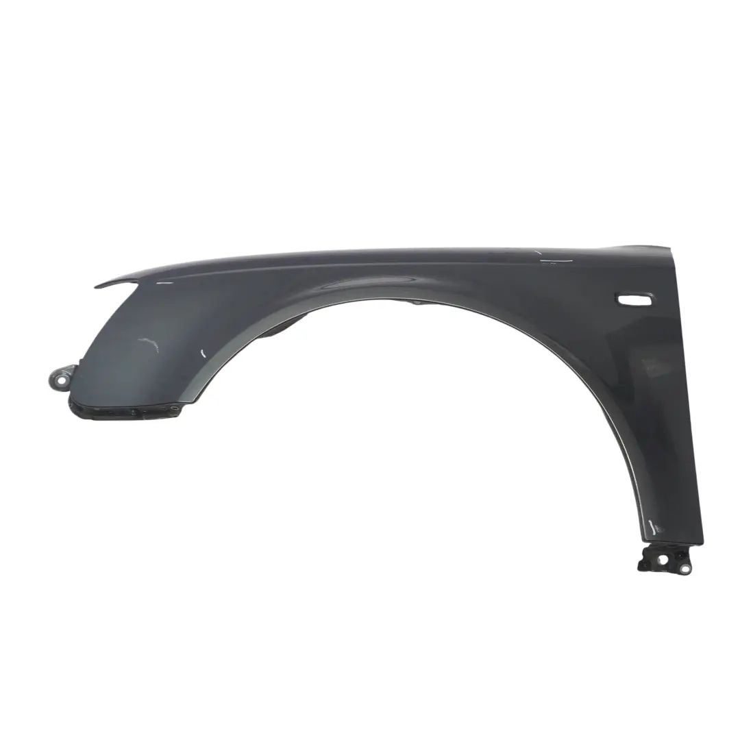 Audi A4 B7 Seitenteil Vorne Links Kotflügelabdeckung Dolphin Grey Grau - X7Z - SKU 8E0821105F-DGM - Teilenummer 8E0821105F