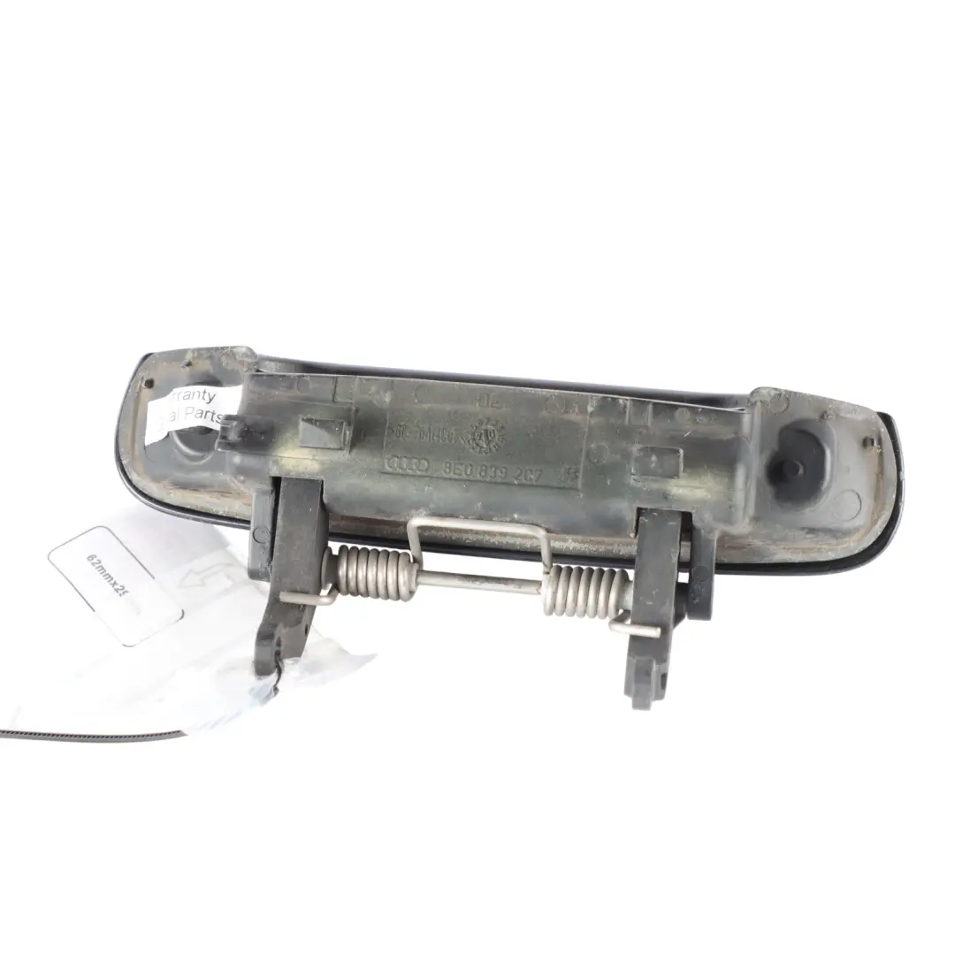  Grab Handle Audi A3 8P A4 B7 Rear Door Right O/S Ebony Black Pearl - LZ9W - SKU 8E0839207-ESC - Part number 8E0839207