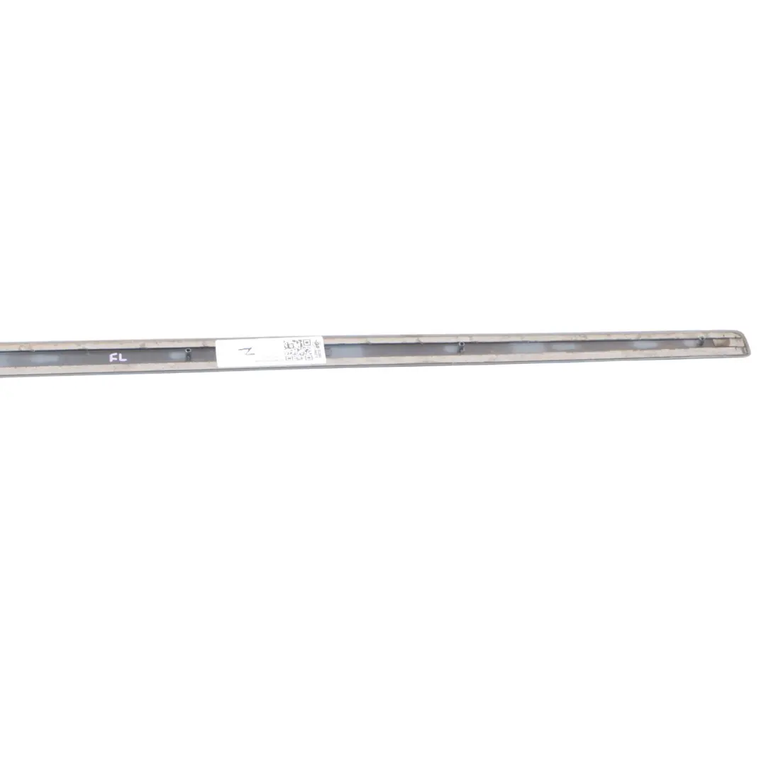 Audi A4 B7 Front Left Door N/S Moulding Trim Strip Dolphin Grey X7Z - SKU 8E0853953-DGM - Part number 8E0853953