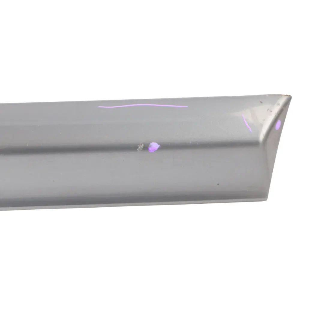 Door Trim Moulding Front Right O/S Dolphin Grey - X7Z to Audi A4 B7 8E with Part number 8E0853960C Audi A4 B7 8E Door Trim Moulding Front Right O/S Dolphin Grey - X7Z - SKU 8E0853960C-DGM - Part number 8E0853960C