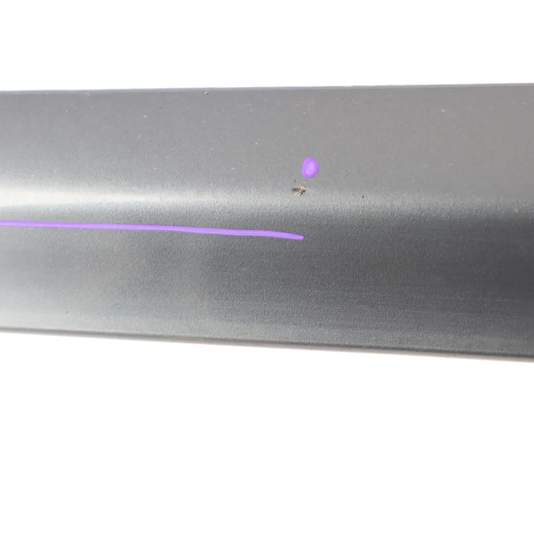 Door Trim Moulding Front Right O/S Dolphin Grey - X7Z to Audi A4 B7 8E with Part number 8E0853960C Audi A4 B7 8E Door Trim Moulding Front Right O/S Dolphin Grey - X7Z - SKU 8E0853960C-DGM - Part number 8E0853960C