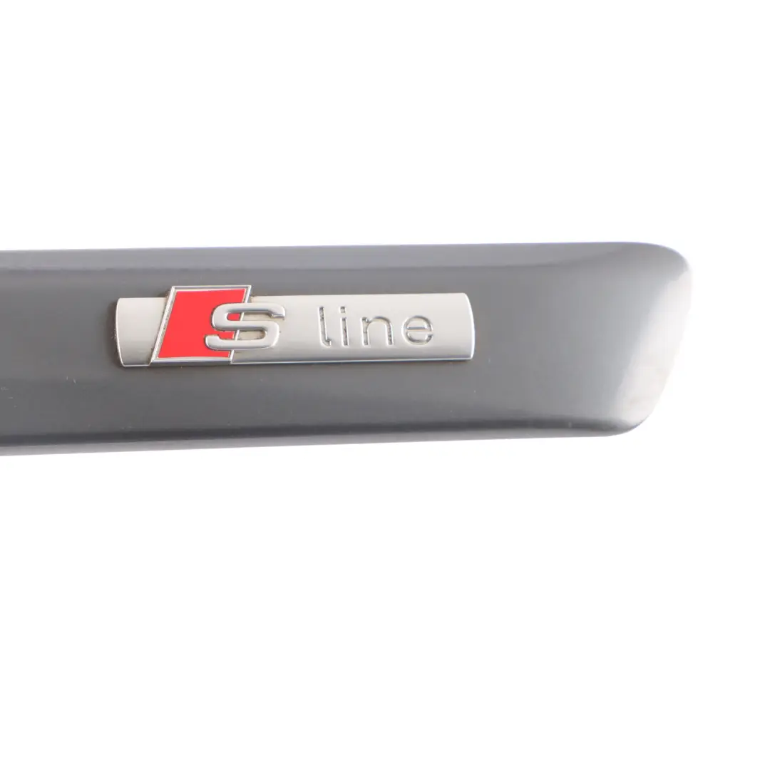 Audi A4 B7 Rear Door Strip S line Moulding Left N/S Dolphin Grey X7Z - SKU 8E0853963-DGM - Part number 8E0853963