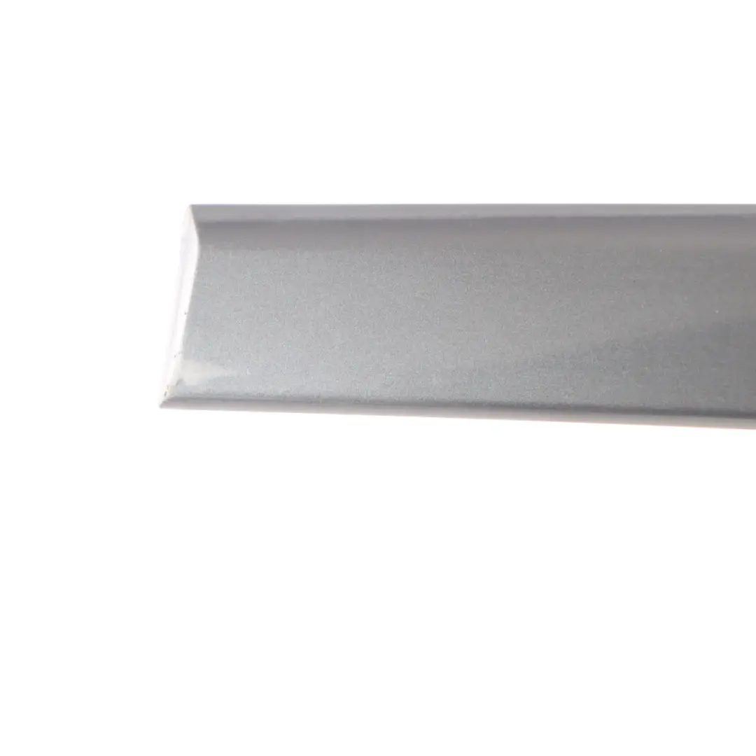 Door Strip S line Moulding Left N/S Dolphin Grey X7Z to Audi A4 B7 Rear with Part number 8E0853963 Audi A4 B7 Rear Door Strip S line Moulding Left N/S Dolphin Grey X7Z - SKU 8E0853963-DGM - Part number 8E0853963