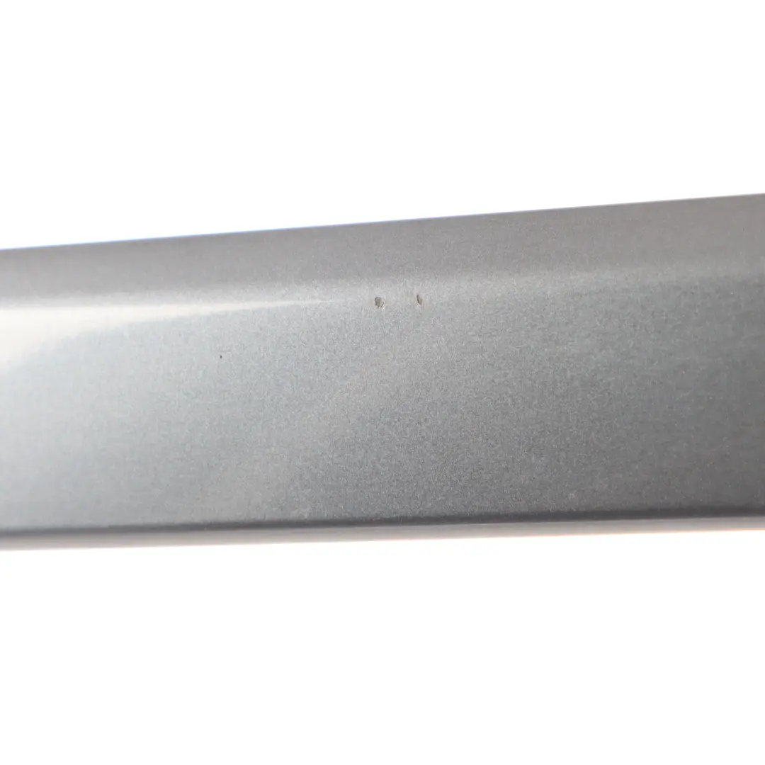 Door Strip S line Moulding Right O/S Dolphin Grey X7Z to Audi A4 B7 Rear with Part number 8E0853964 Audi A4 B7 Rear Door Strip S line Moulding Right O/S Dolphin Grey X7Z - SKU 8E0853964-DGM - Part number 8E0853964