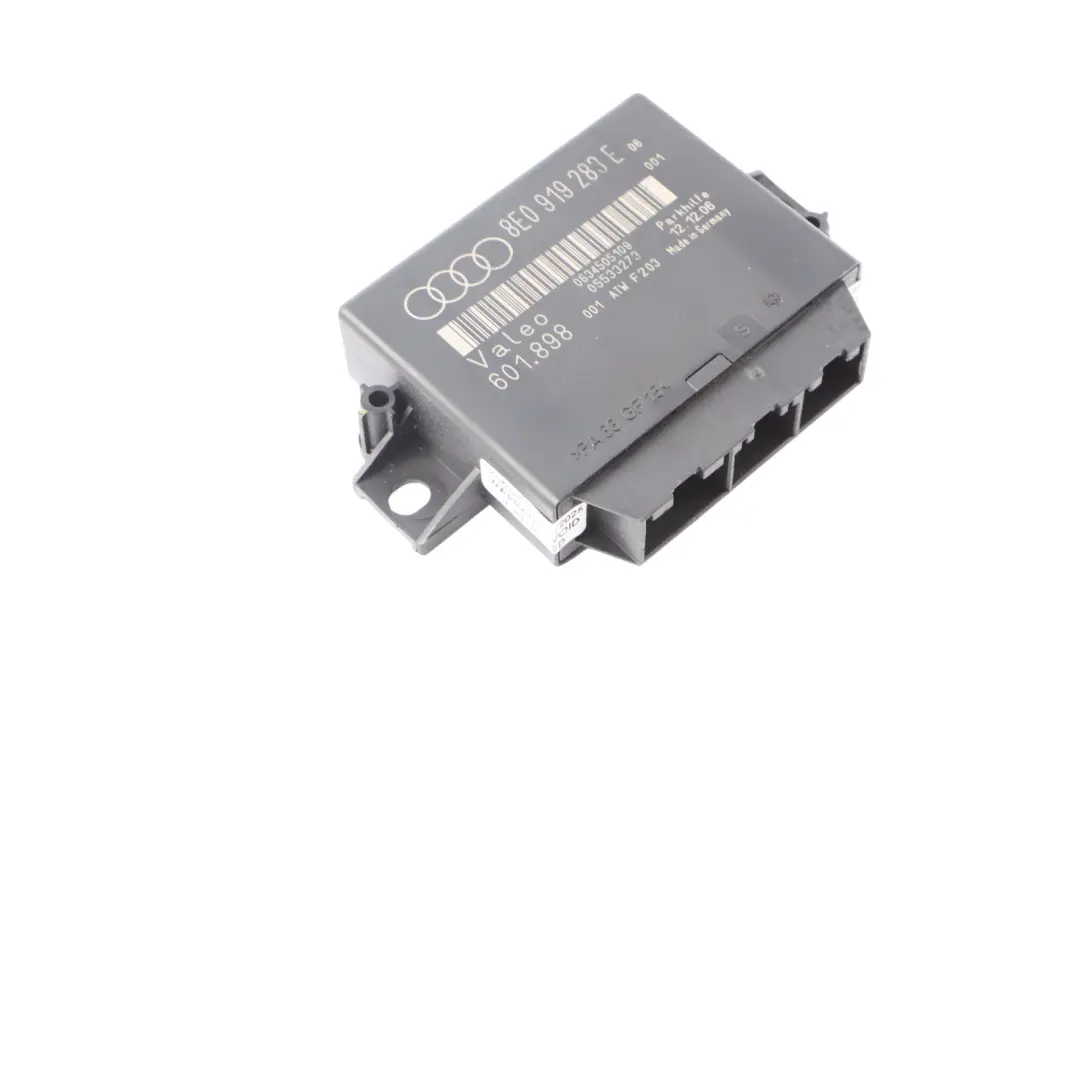 Audi A4 B7 Module Capteur Distance Stationnement PDC Avant Arrière - SKU 8E0919283E - Numéro de pièce 8E0919283E