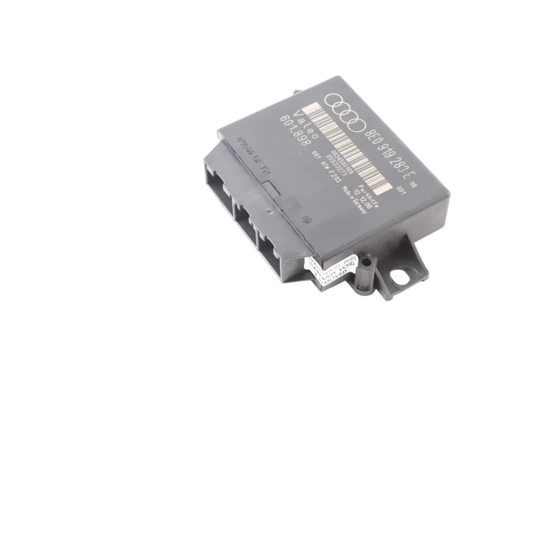Audi A4 B7 Módulo Unidad Control Sensor Distancia Aparcamiento PDC - SKU 8E0919283E - Número de pieza 8E0919283E