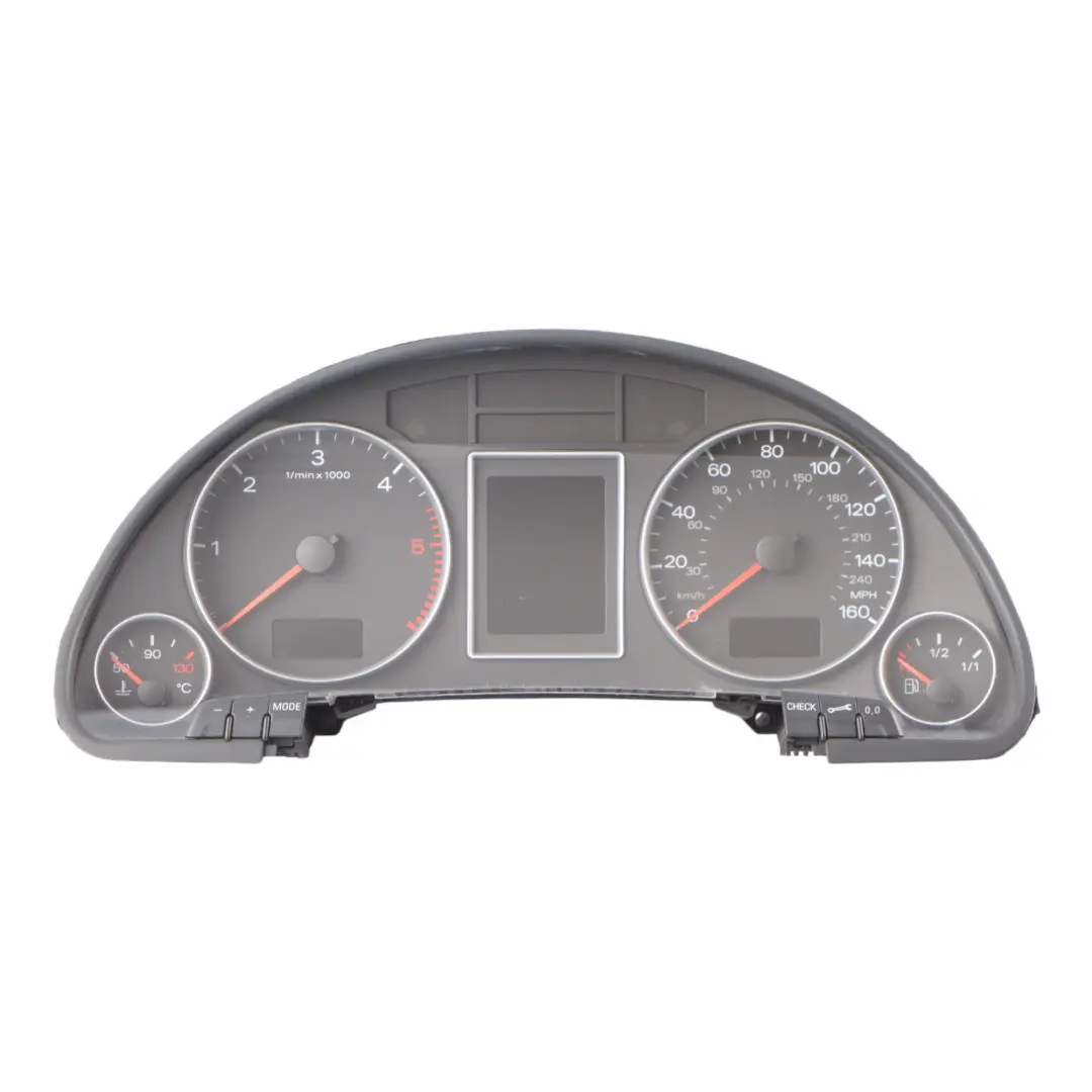 Instrument Cluster Speedometer Clocks Automatic to Audi A4 B7 Diesel with Part number 8E0920982D Audi A4 B7 Diesel Instrument Cluster Speedometer Clocks Automatic - SKU 8E0920982D - Part number 8E0920982D