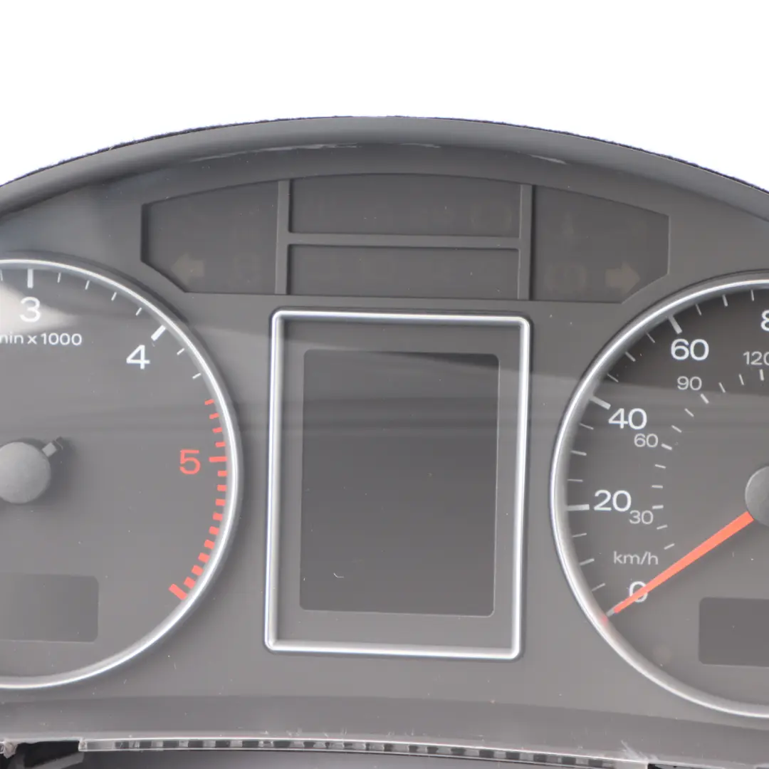 Instrument Cluster Speedometer Clocks Automatic to Audi A4 B7 Diesel with Part number 8E0920982D Audi A4 B7 Diesel Instrument Cluster Speedometer Clocks Automatic - SKU 8E0920982D - Part number 8E0920982D