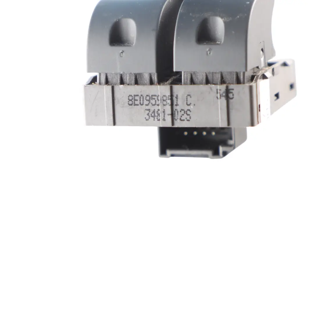 Interuptor Elevalunas Botonera Puerta Lado Conductor para Audi A4 B7 TT 8J con número de pieza 8E0959851C Audi A4 B7 TT 8J Interuptor Elevalunas Botonera Puerta Lado Conductor - SKU 8E0959851C - Número de pieza 8E0959851C