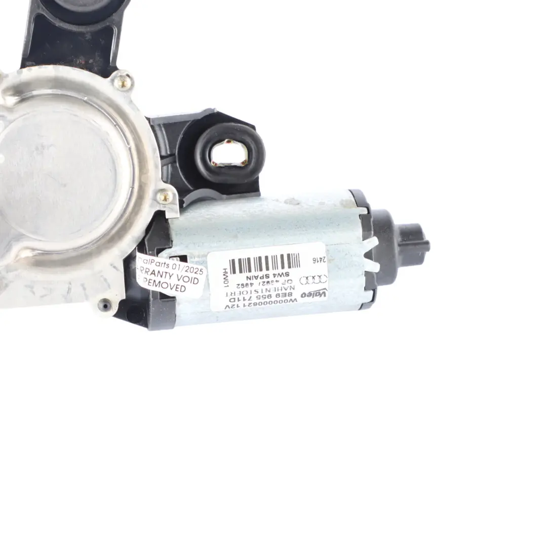 Limpiaparabrisas Trasero para Audi A4 B7 Q7 4L Motor con número de pieza 8E9955711D Audi A4 B7 Q7 4L Motor Limpiaparabrisas Trasero - SKU 8E9955711D - Número de pieza 8E9955711D