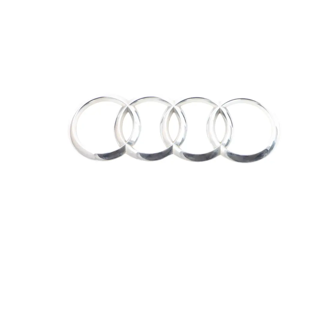 Audi A5 8F Rear Emblem Logo Tailgate Chrome - SKU 8F0853742A - Part number 8F0853742A