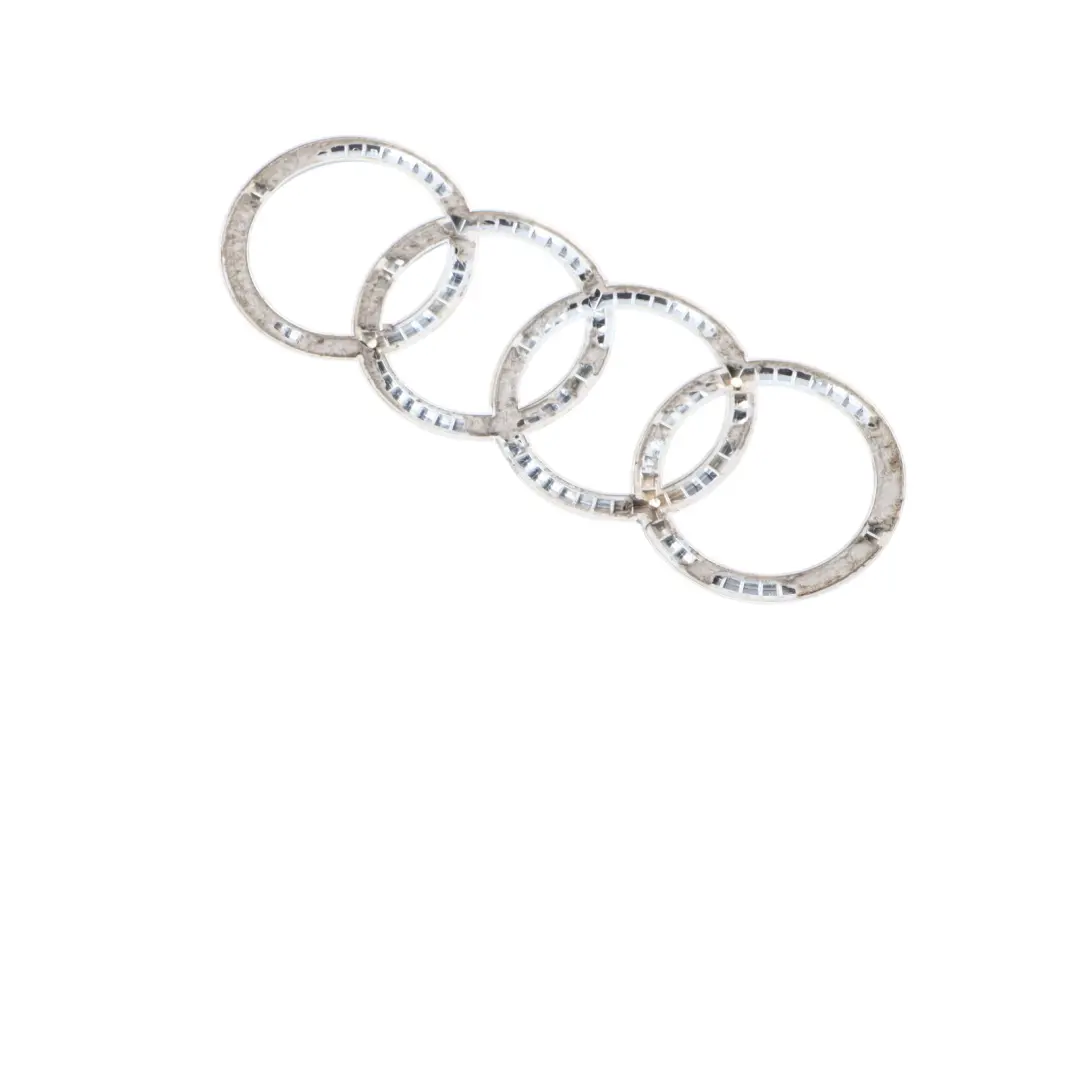 Audi A5 8F Rear Emblem Logo Tailgate Chrome - SKU 8F0853742A - Part number 8F0853742A