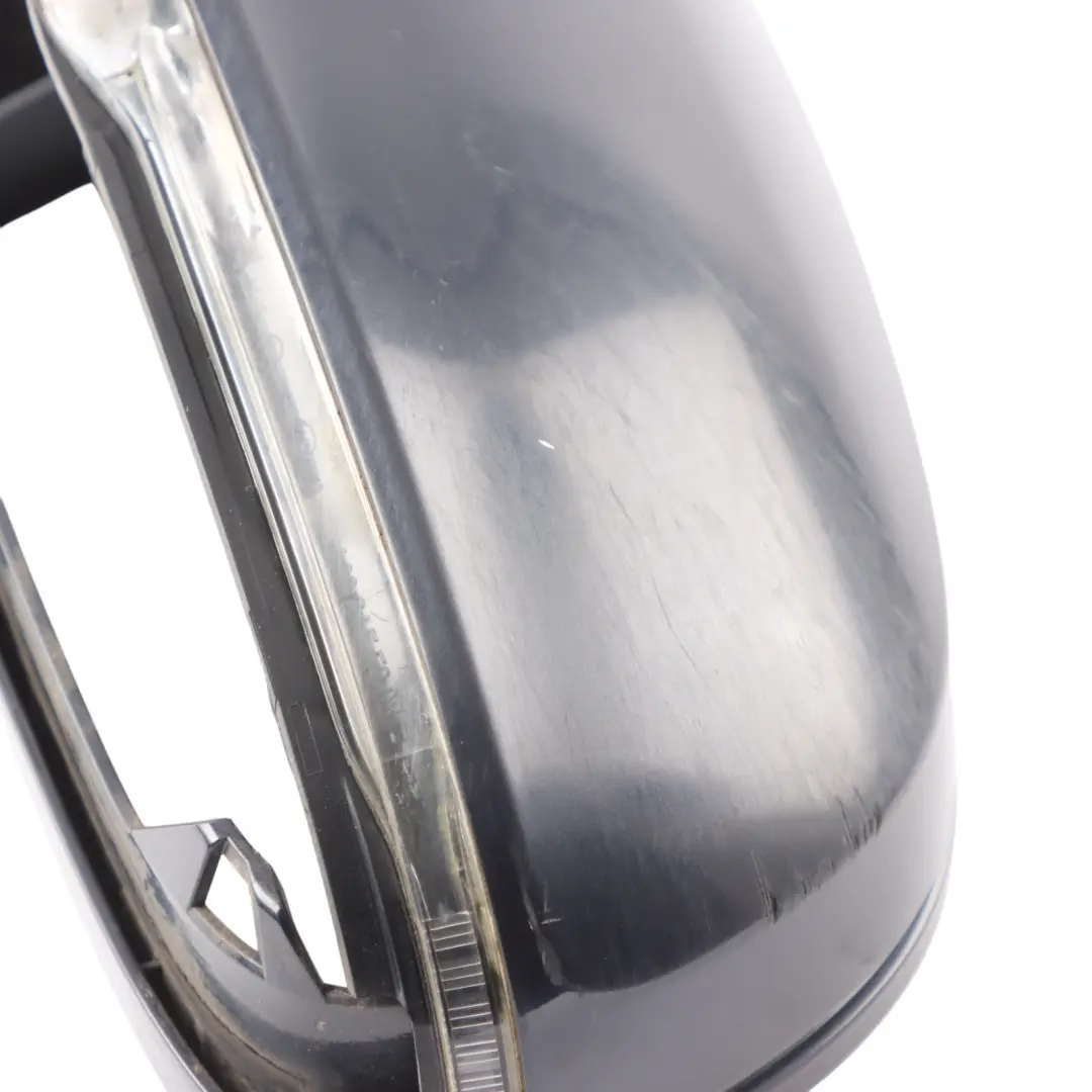 Wing Mirror Left N/S Door Trim Cover Moonlight Blue X5R to Audi A4 B8 with Part number 8F0857527 Audi A4 B8 Wing Mirror Left N/S Door Trim Cover Moonlight Blue X5R - SKU 8F0857527-MOB - Part number 8F0857527