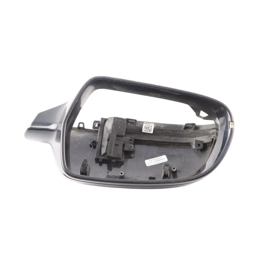 Wing Mirror Left N/S Door Trim Cover Moonlight Blue X5R to Audi A4 B8 with Part number 8F0857527 Audi A4 B8 Wing Mirror Left N/S Door Trim Cover Moonlight Blue X5R - SKU 8F0857527-MOB - Part number 8F0857527