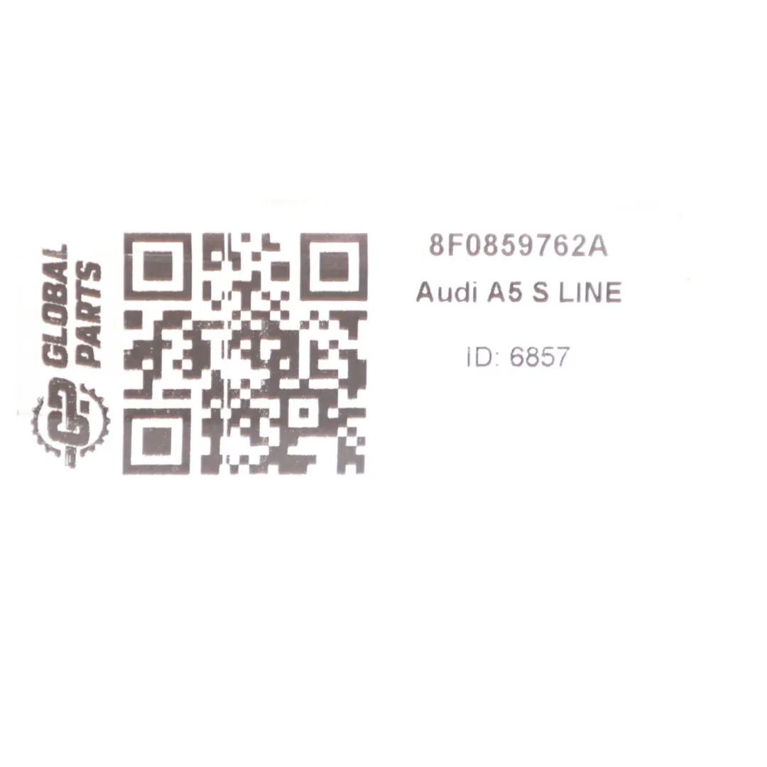 8F Convertible Seat Belt Guide Arm Front Right O/S to Audi A5 with Part number 8F0859762A Audi A5 8F Convertible Seat Belt Guide Arm Front Right O/S - SKU 8F0859762A - Part number 8F0859762A