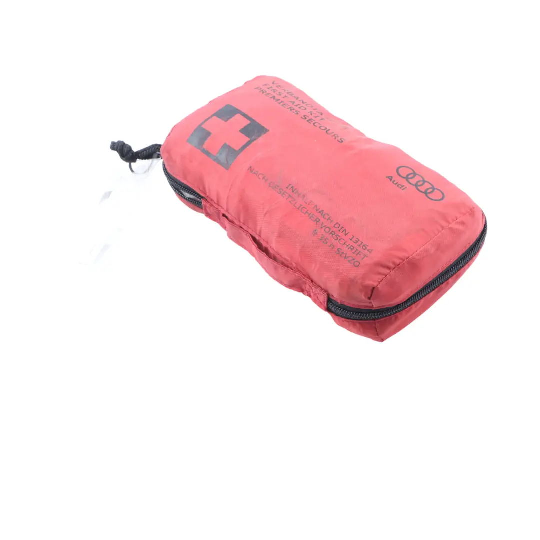 Audi A3 8V Universal First Aid Emergency Medical Kit Red Pouch - SKU 8F0860282D - Part number 8F0860282D