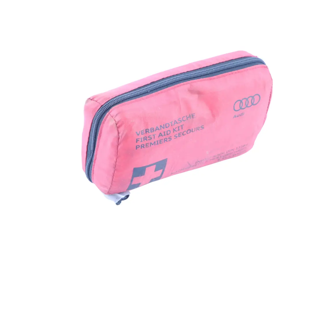 Audi A3 8V Universal First Aid Emergency Medical Kit Red Pouch - SKU 8F0860282D - Part number 8F0860282D