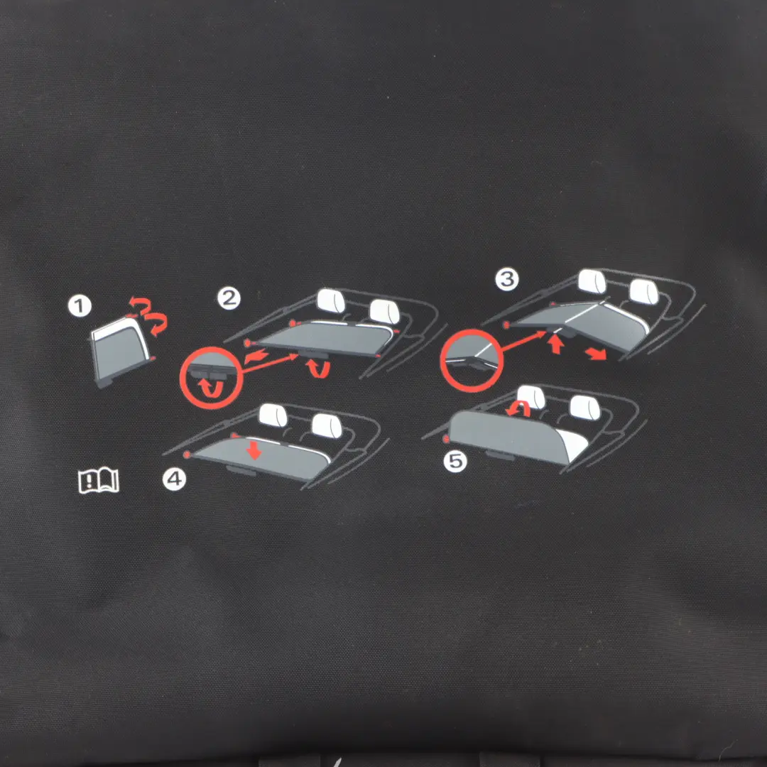 Audi A5 8F Convertible Wind Deflector Protection Assembly Mechanism 8J7862953A - SKU 8F0862951A - Part number 8F0862951A