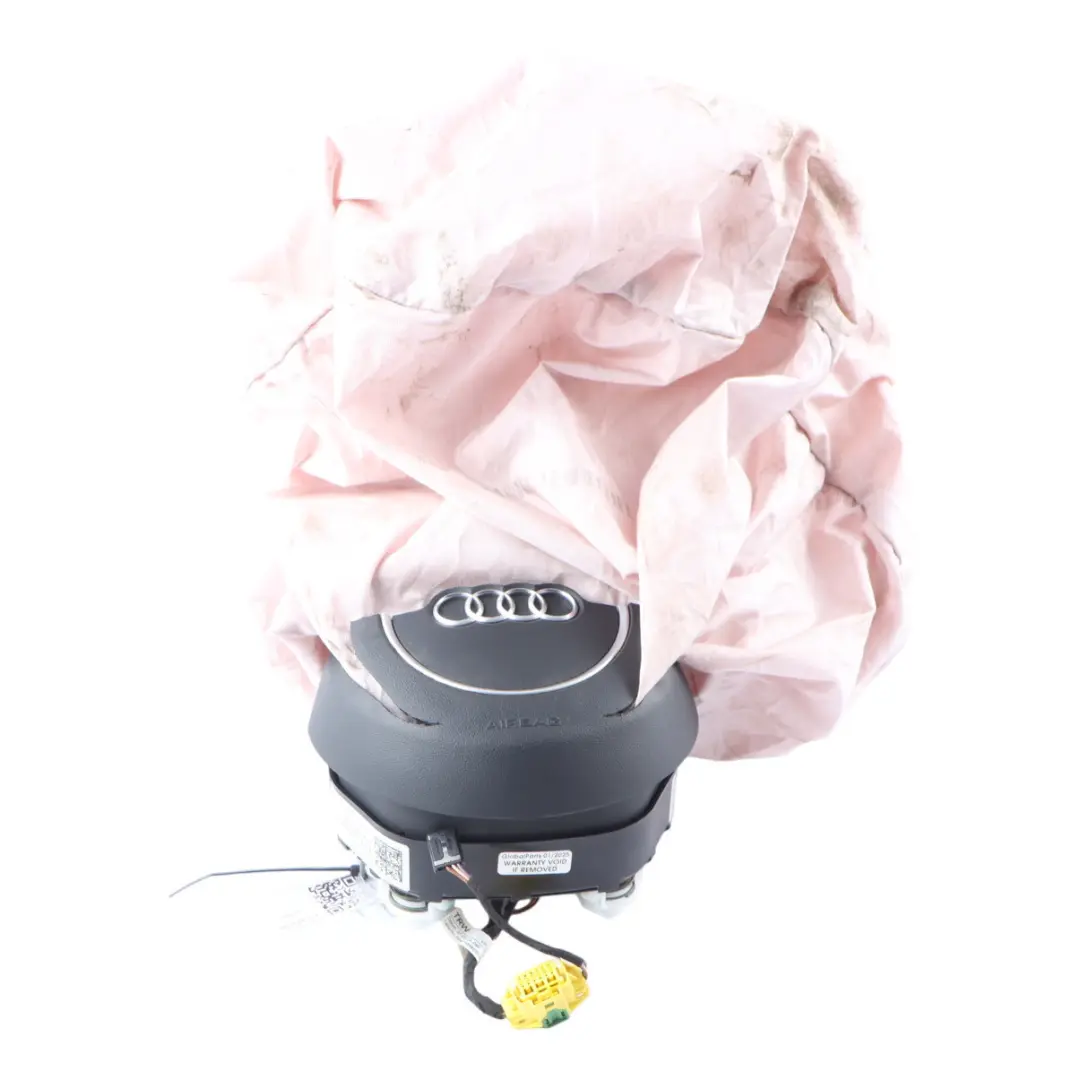 Audi A5 8F Steering Wheel Air Module Unit DAMAGED - SKU 8F0880201H-1 - Part number 8F0880201H