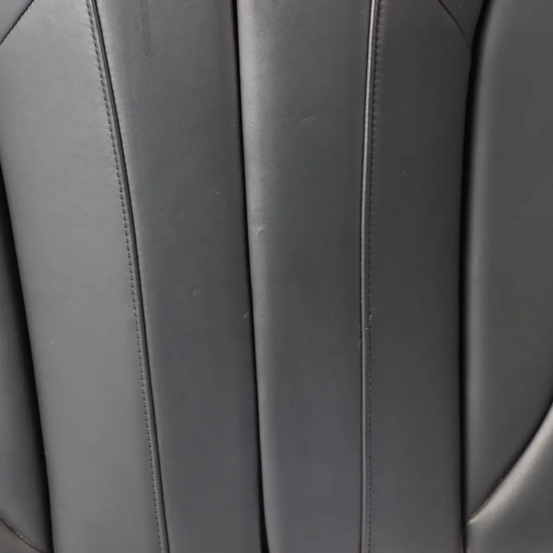 Audi A5 8F Cabrio Rear Seat Backrest Seat Back Cover Leather Black - SKU 8F0885806G - Part number 8F0885806G