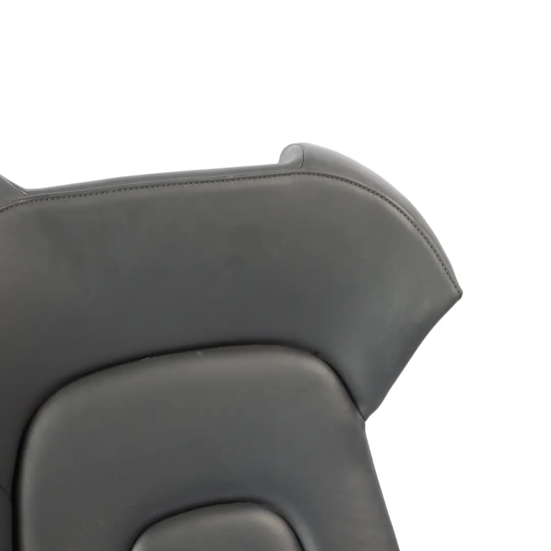 Audi A5 8F Cabrio Rear Seat Backrest Seat Back Cover Leather Black - SKU 8F0885806G - Part number 8F0885806G