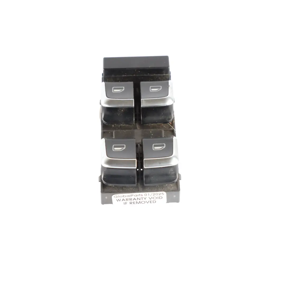 Audi A5 8F Cabriolet Driver's Door Window Switch Button Panel - SKU 8F0959851B - Part number 8F0959851B