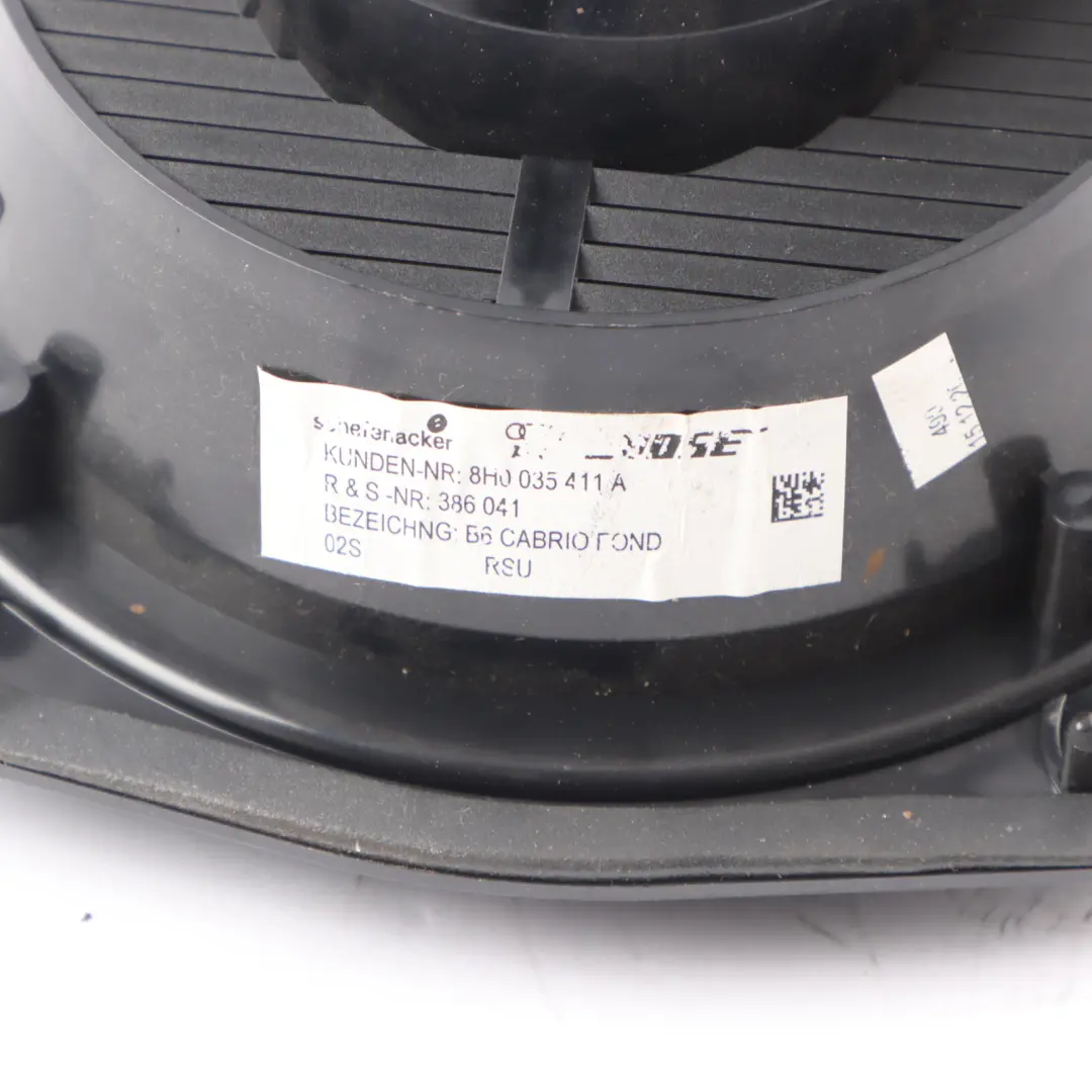 Audi A3 8P A4 B6 Cabriolet Bose Rear Speaker Left Right N/O/S - SKU 8H0035411A - Part number 8H0035411A