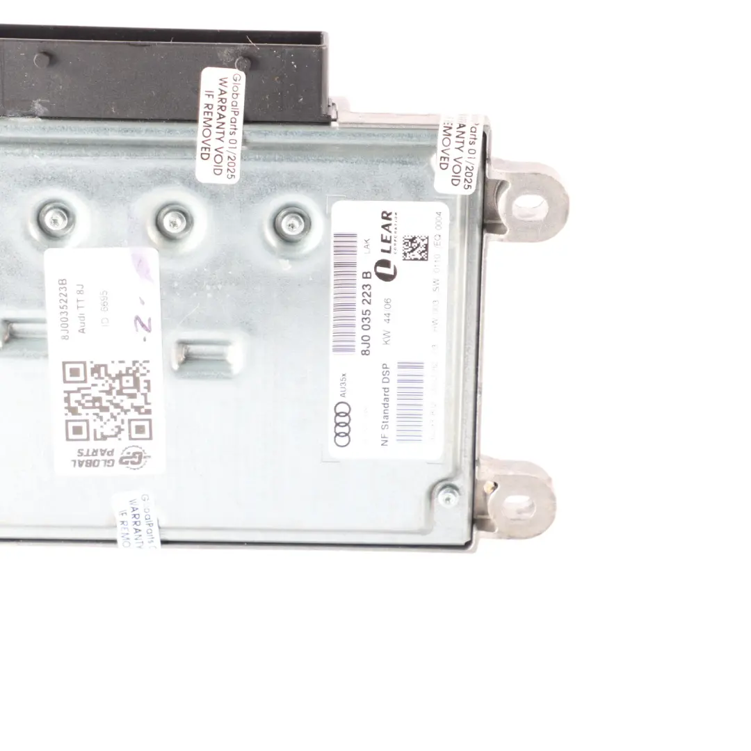 Audi TT 8J Audio Amplifier Radio Lear Sound Unit - SKU 8J0035223B - Part number 8J0035223B