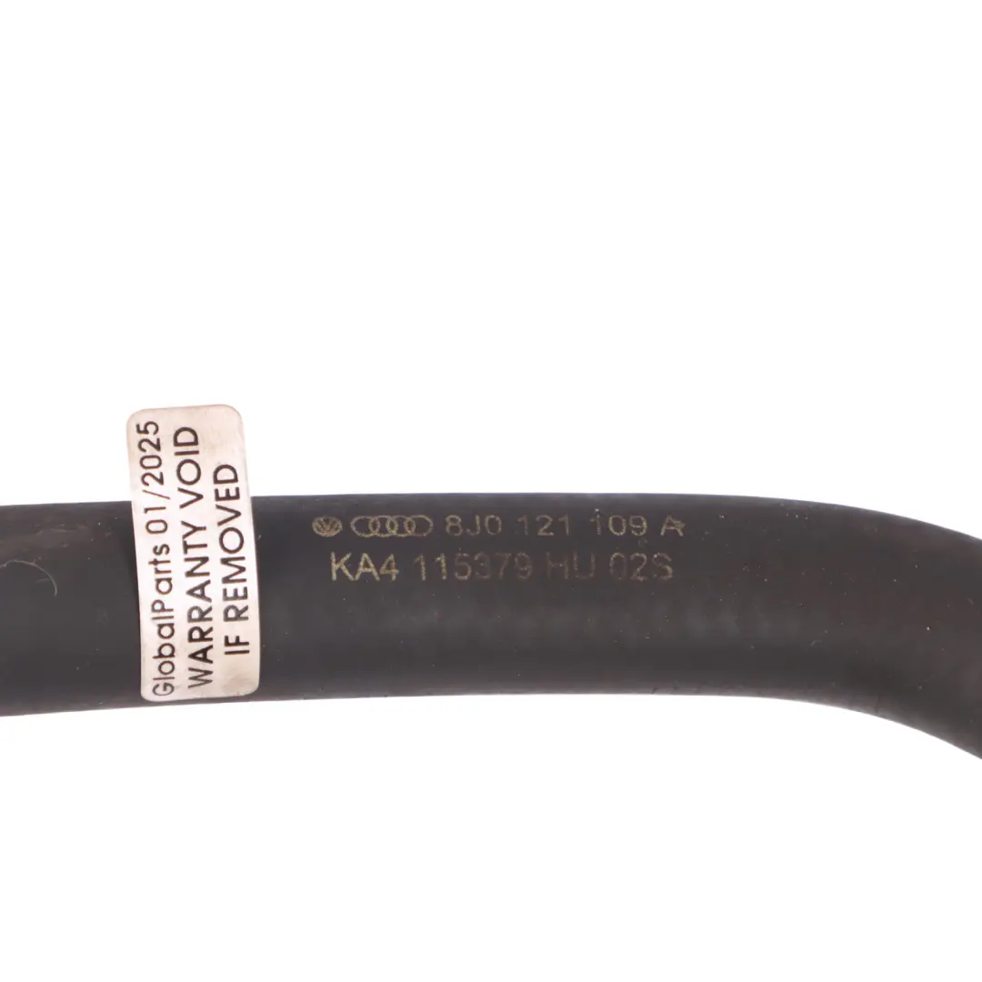 Audi TT 8J 2.0 TFSI Tubo flessibile acqua Tubo liquido raffreddamento - SKU 8J0121109A - Numero di parte 8J0121109A