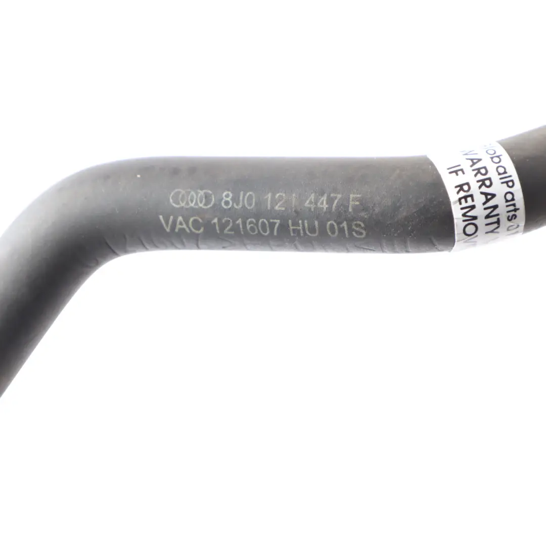 Audi TT 8J 1.8 CDAA Motor Kühlmittel Entlüftung Schlauch Rohr - SKU 8J0121447F - Teilenummer 8J0121447F