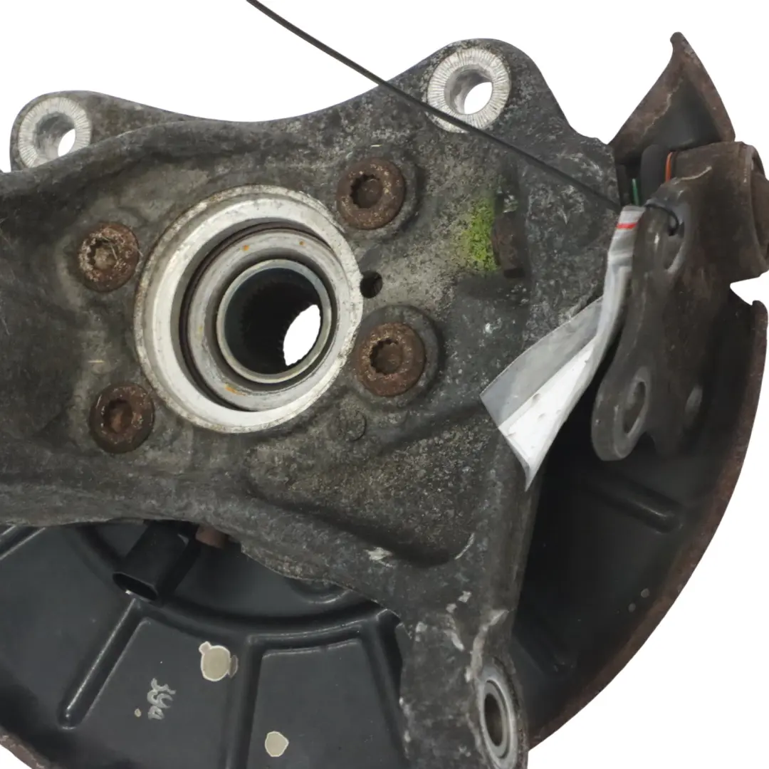 Audi TT 8J Wheel Carrier Front Left N/S Wheel Hub Holder Brake Disc Plate - SKU 8J0407253D-1 - Part number 8J0407253D