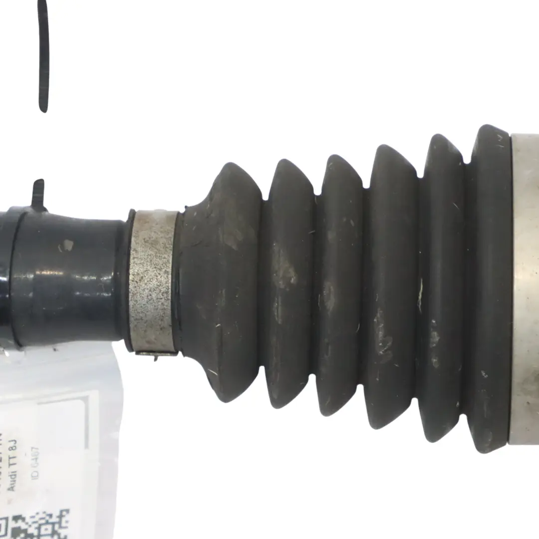 Front Axle Drive Shaft Left N/S Manual Transmission to Audi TT 8J with Part number 8J0407271N Audi TT 8J Front Axle Drive Shaft Left N/S Manual Transmission - SKU 8J0407271N - Part number 8J0407271N