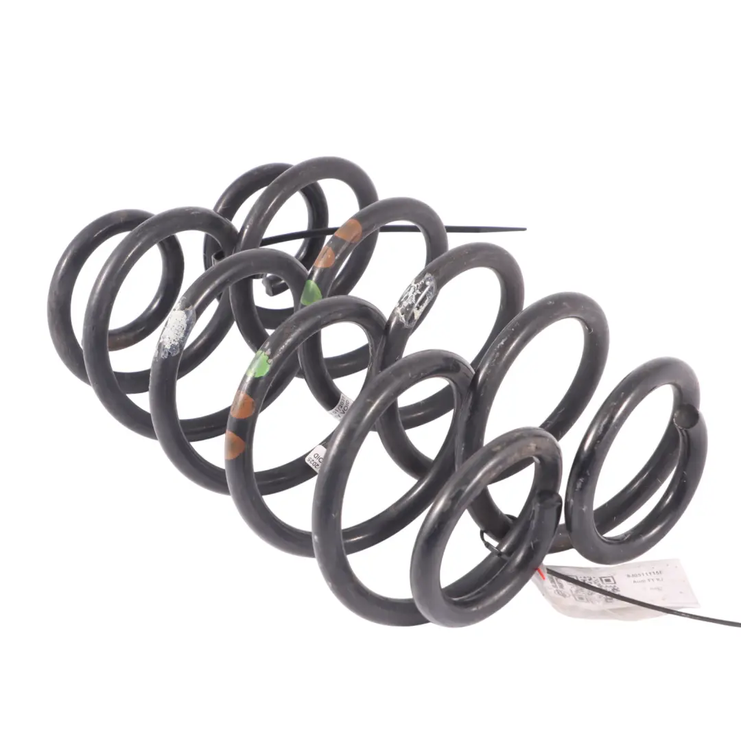 Audi TT 8J Rear Axle Suspension Spring Coil Left Right N/O/S Set Kit - SKU 8J0511115F - Part number 8J0511115F