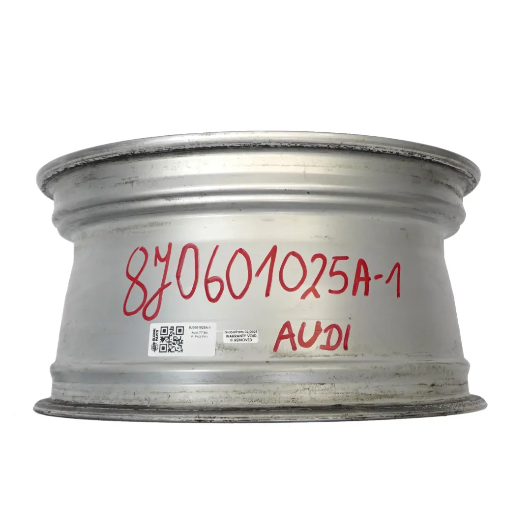 Audi TT Felga Aluminiowa Srebrna 17" ET:50 8,5J - SKU 8J0601025A-1 - Numer Części 8J0601025A
