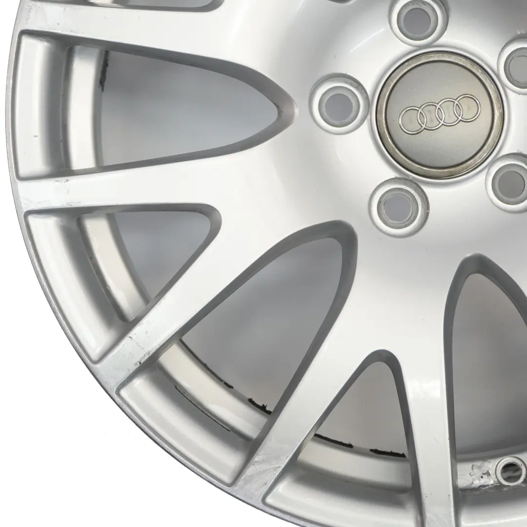 Audi TT Mk2 8J Jante En Alliage Argenté 17" ET:50 8,5J - SKU 8J0601025A-2 - Numéro de pièce 8J0601025A