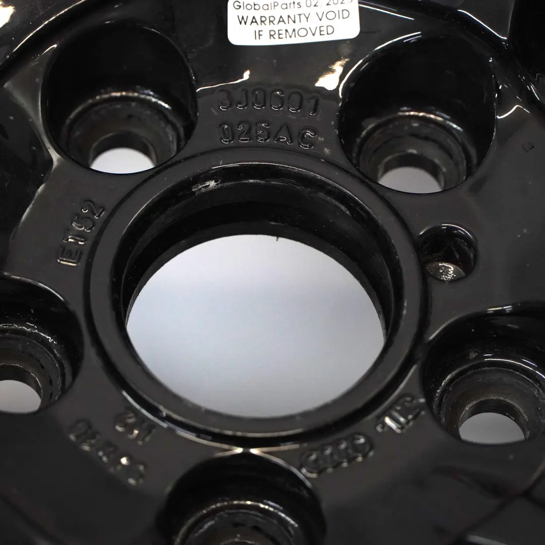 Mk2 8J Black Alloy Wheel Rim 18" ET:52 9J 7-Spoke to Audi TT with Part number 8J0601025AC Audi TT Mk2 8J Black Alloy Wheel Rim 18" ET:52 9J 7-Spoke - SKU 8J0601025AC-1 - Part number 8J0601025AC