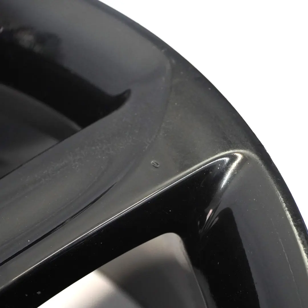 Audi TT Mk2 8J Jante En Alliage Noir 18" ET:52 9J 7 Branches - SKU 8J0601025AC-2 - Numéro de pièce 8J0601025AC