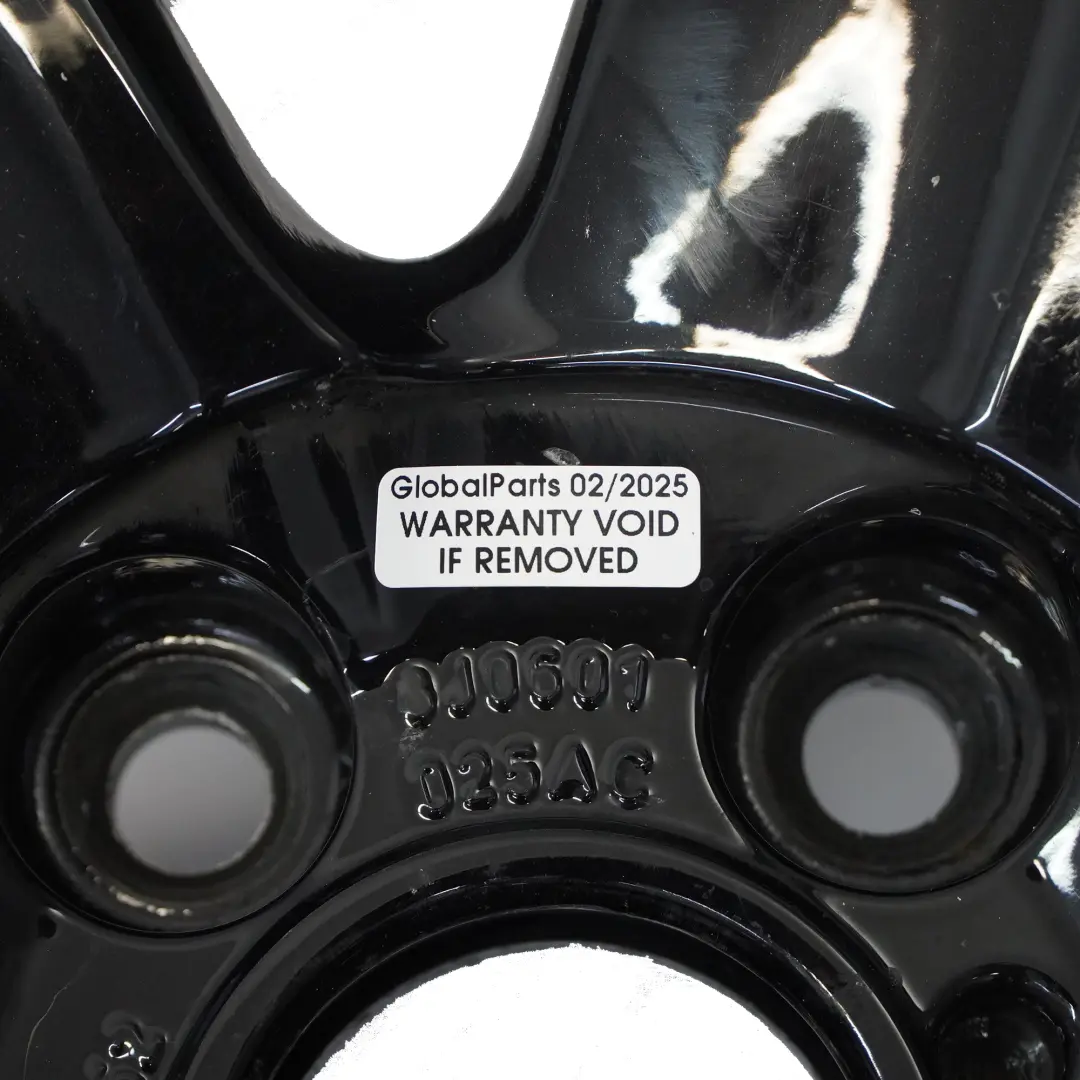 Audi TT Mk2 8J Black Alloy Wheel Rim 18" ET:52 9J 7-Spoke - SKU 8J0601025AC-2 - Part number 8J0601025AC