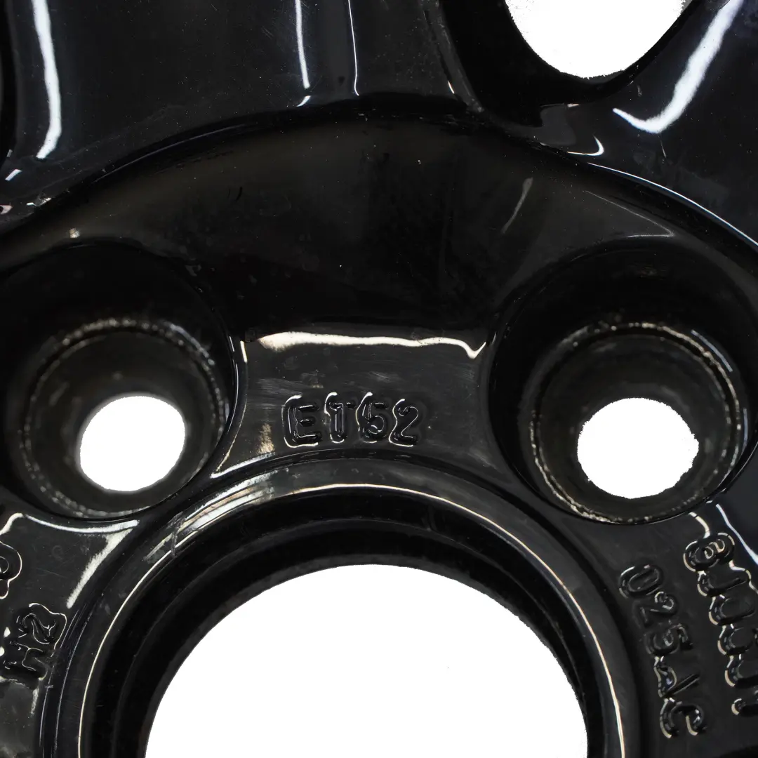 Audi TT Mk2 8J Black Alloy Wheel Rim 18" ET:52 9J 7-Spoke - SKU 8J0601025AC-3 - Part number 8J0601025AC