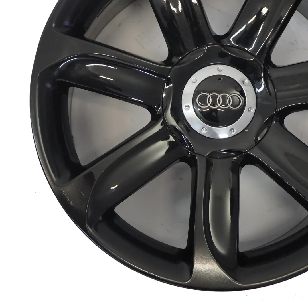 Audi TT Mk2 8J Black Alloy Wheel Rim 18" ET:52 9J 7-Spoke - SKU 8J0601025AC-3 - Part number 8J0601025AC