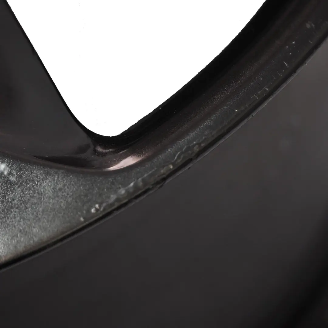 Audi TT Mk2 8J Black Alloy Wheel Rim 18" ET:52 9J 7-Spoke - SKU 8J0601025AC-3 - Part number 8J0601025AC