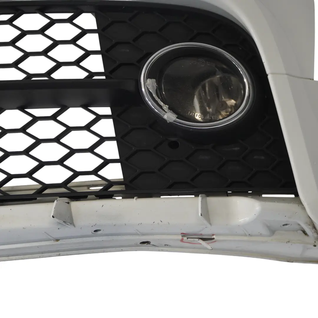 Front Bumper Trim Panel Covering Glacier White Pearl - S9R to Audi TT 8J with Part number 8J0807065B Audi TT 8J Front Bumper Trim Panel Covering Glacier White Pearl - S9R - SKU 8J0807065B-MGW - Part number 8J0807065B