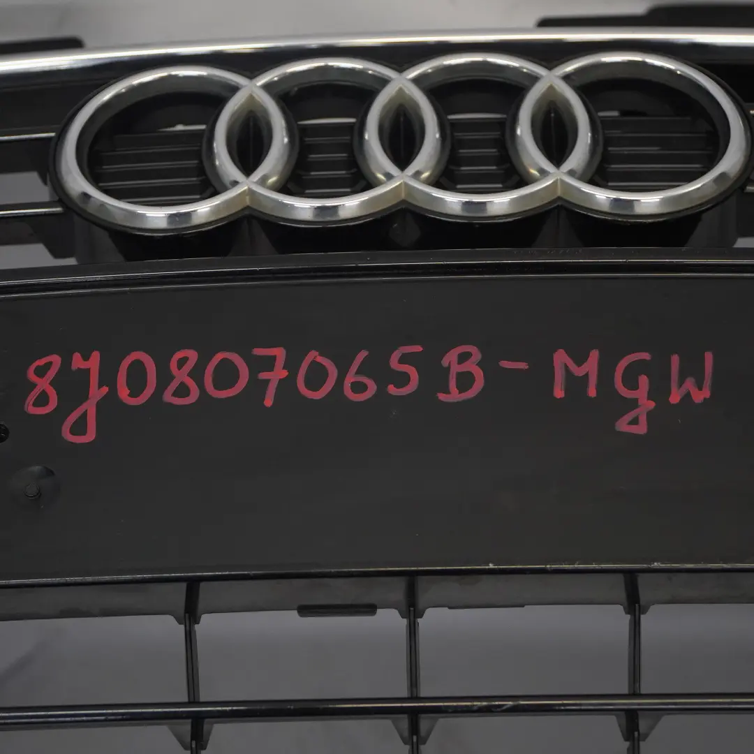 Audi TT 8J Zderzak Przedni Glacier White Pearl Biały - S9R - SKU 8J0807065B-MGW - Numer Części 8J0807065B