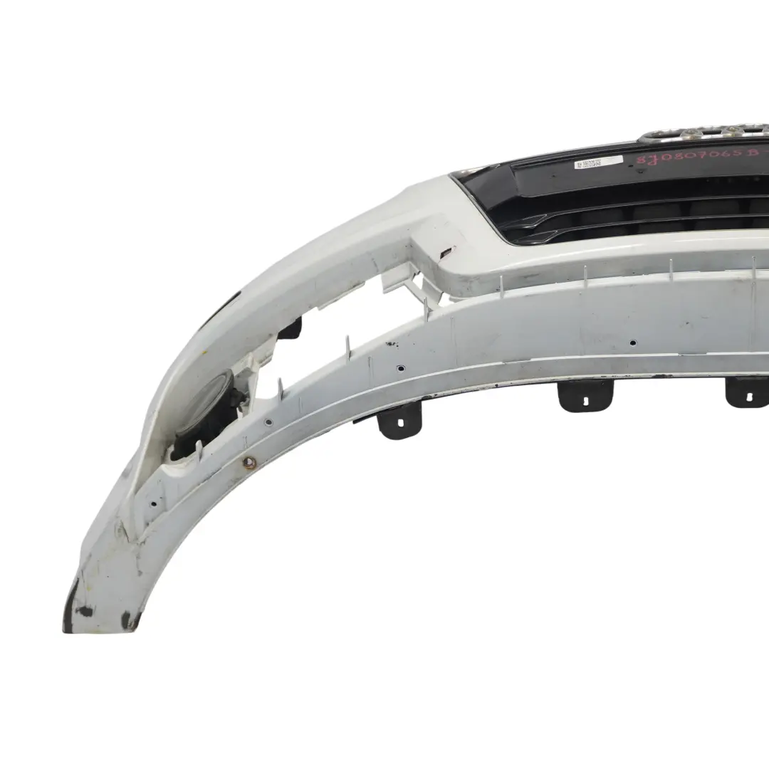 Front Bumper Trim Panel Covering Glacier White Pearl - S9R to Audi TT 8J with Part number 8J0807065B Audi TT 8J Front Bumper Trim Panel Covering Glacier White Pearl - S9R - SKU 8J0807065B-MGW - Part number 8J0807065B