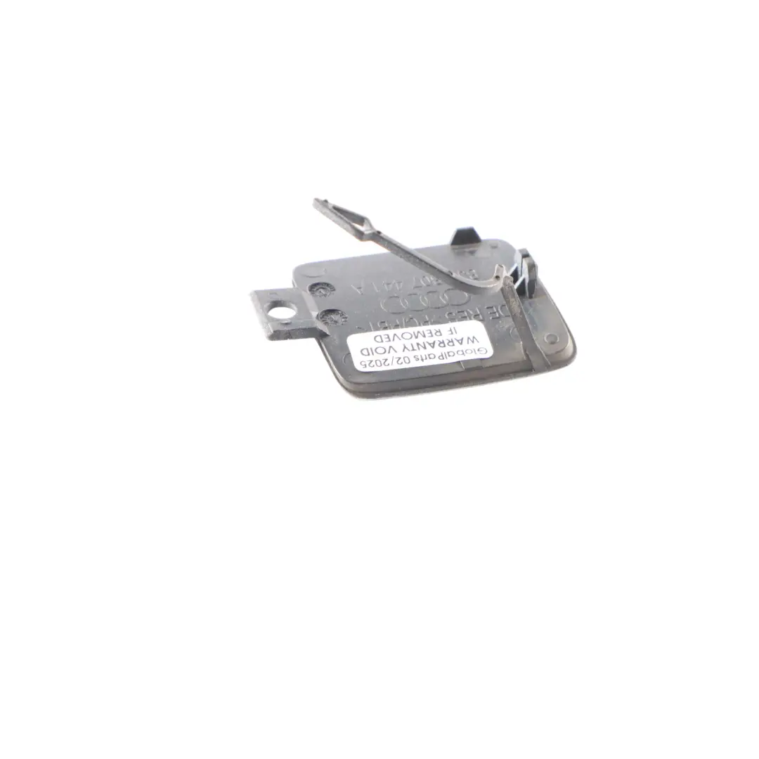 Audi TT 8J Rear Bumper Tow Eye Hook Cover Glacier White Pearl - S9R - SKU 8J0807441A-MGW - Part number 8J0807441A