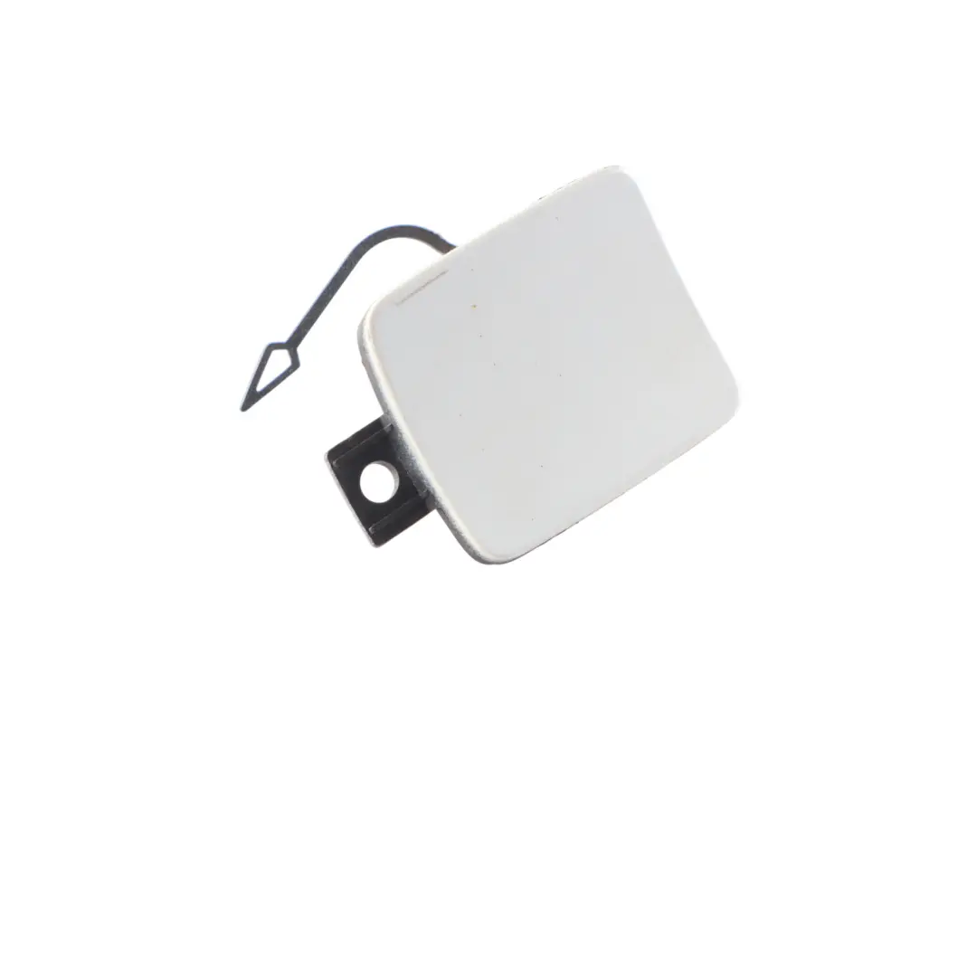 Bumper Tow Eye Hook Cover Glacier White Pearl - S9R to Audi TT 8J Rear with Part number 8J0807441A Audi TT 8J Rear Bumper Tow Eye Hook Cover Glacier White Pearl - S9R - SKU 8J0807441A-MGW - Part number 8J0807441A