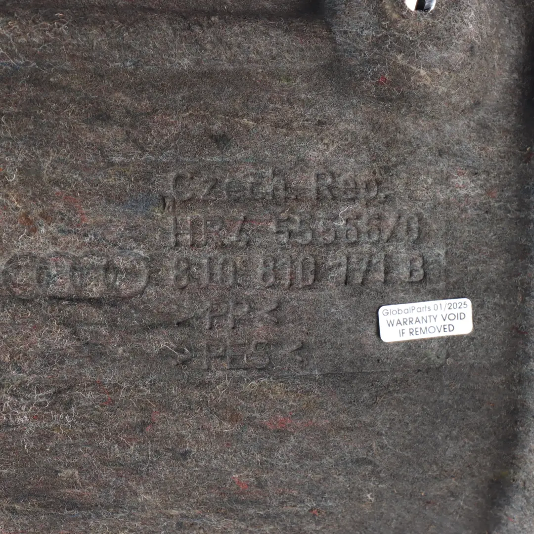 Arch Rear Left N/S Liner Splash Guard Covering to Audi TT 8J Wheel with Part number 8J0810171B Audi TT 8J Wheel Arch Rear Left N/S Liner Splash Guard Covering - SKU 8J0810171B - Part number 8J0810171B