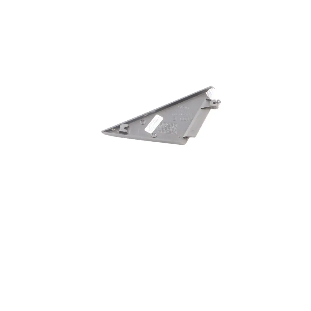 Audi TT 8J Front Door Interior Triangle Trim Cover Left N/S Black - SKU 8J0837637A - Part number 8J0837637A