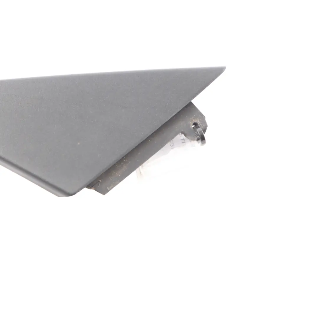 Audi TT 8J Rivestimento interno porta anteriore triangolo destro nero - SKU 8J0837638A - Numero di parte 8J0837638A