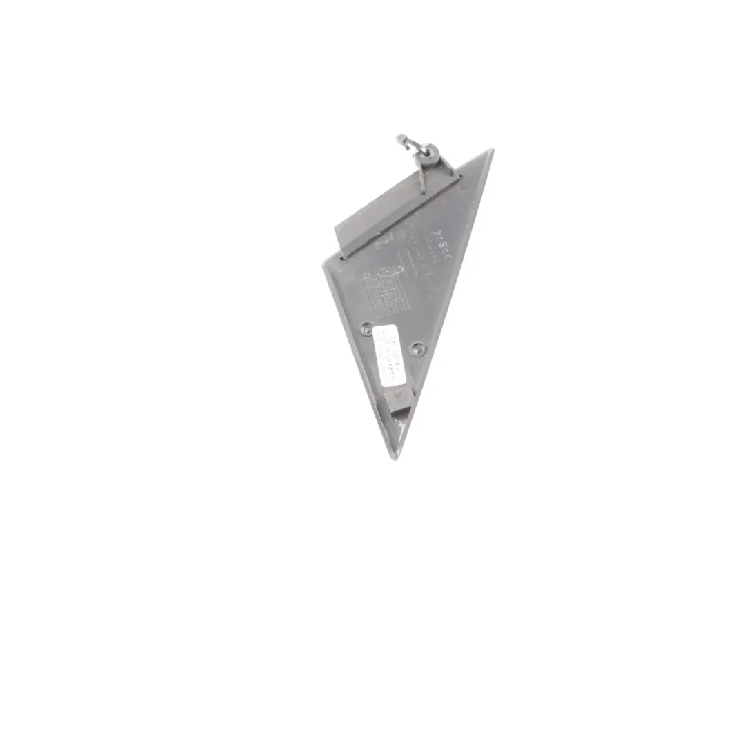 Audi TT 8J Rivestimento interno porta anteriore triangolo destro nero - SKU 8J0837638A - Numero di parte 8J0837638A